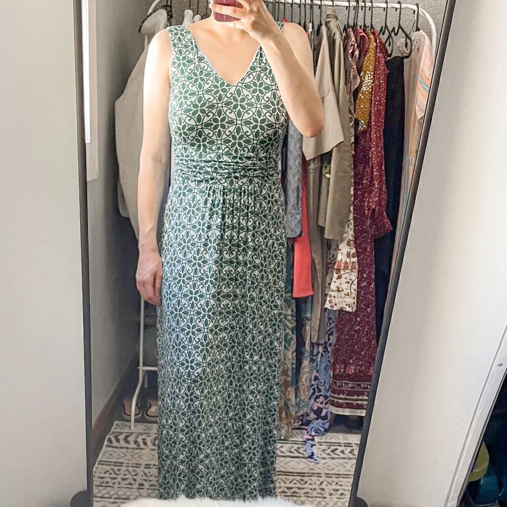 Boden Eleanor Jersey Faux Wrap Maxi Dress 6